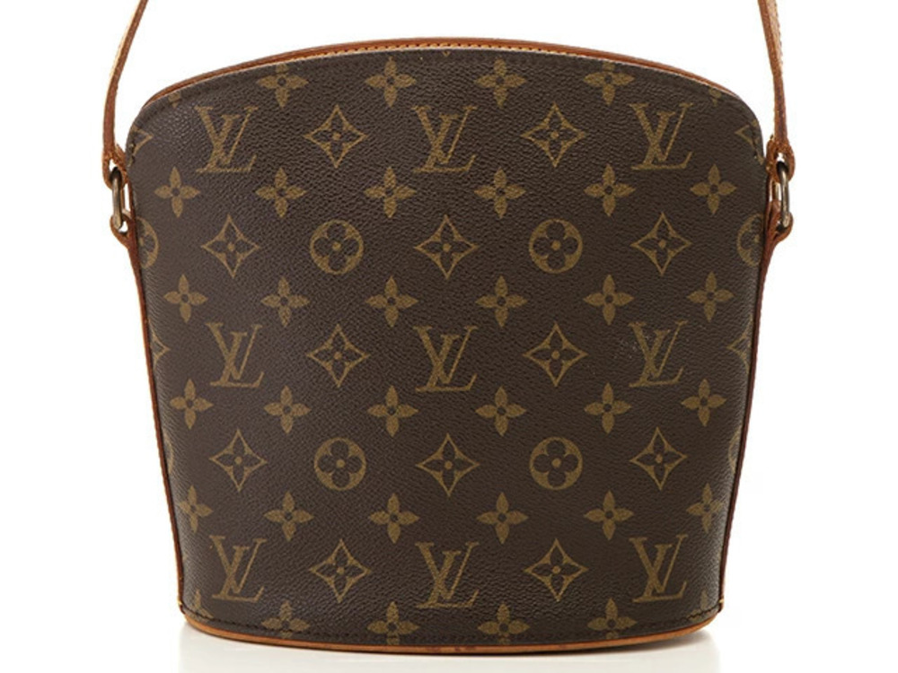 LOUIS VUITTON Druot Shoulder Bag Monogram
